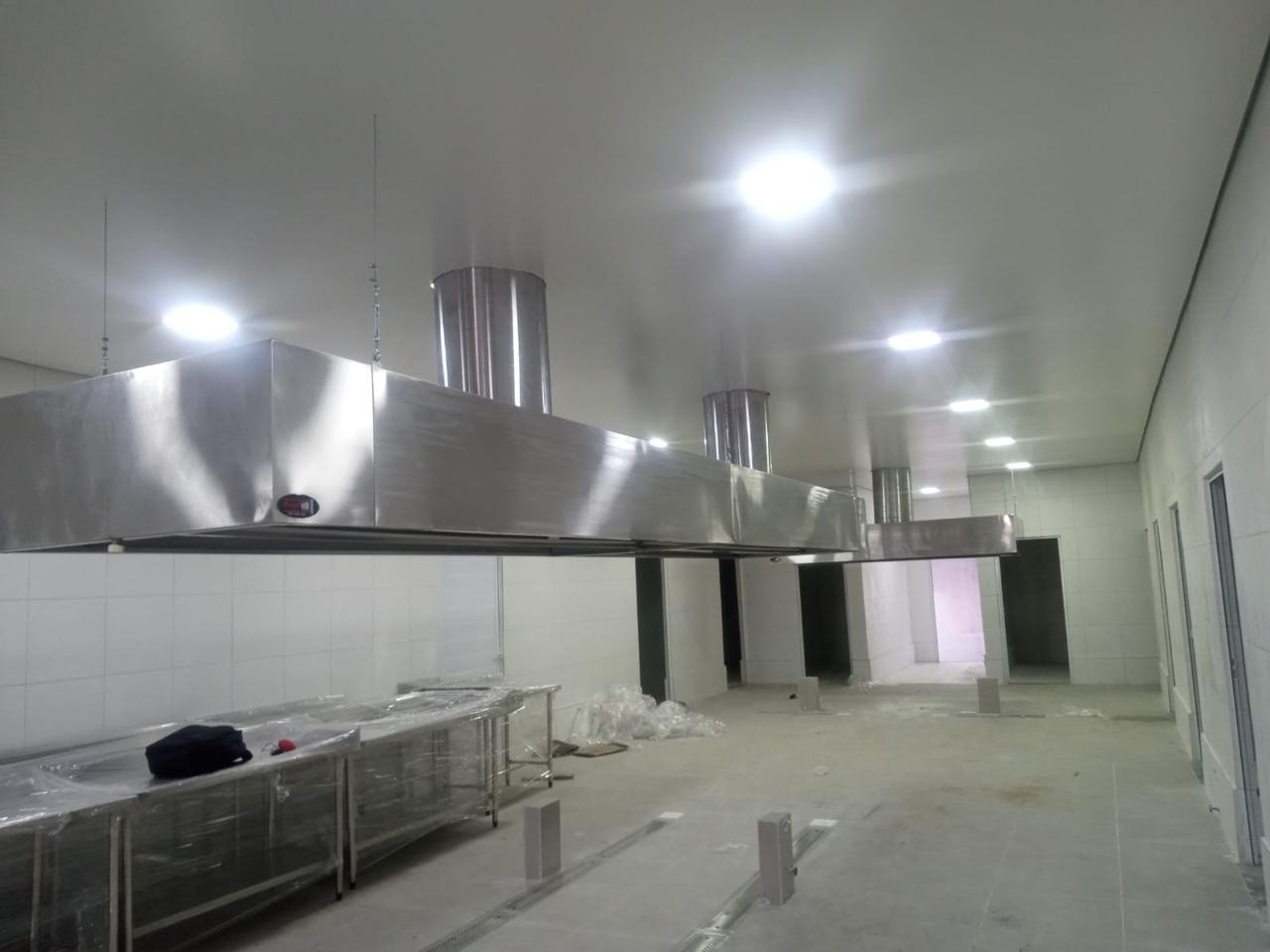 Coifas E sistema de exaustão